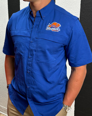 Madison Bison - Short-Sleeve Fishing Shirt