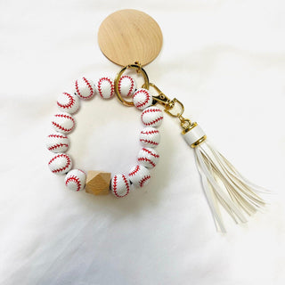 Baseball Bangle Keychains