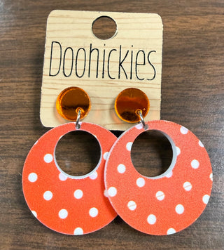 Polka Dot Spirit Double O Dangles