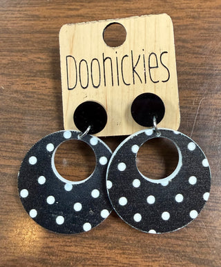 Polka Dot Spirit Double O Dangles