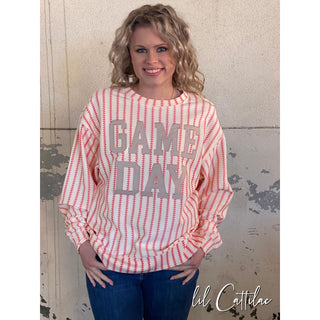 Baseball Game Day Cozycord Sweatshirt