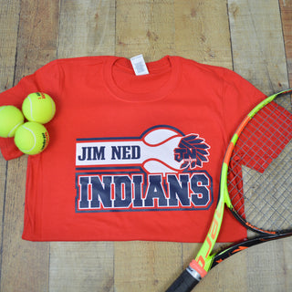 Jim Ned Indians - Tennis T-Shirt