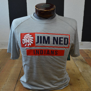 Jim Ned Indians - Shadow Heather Wicking Tee