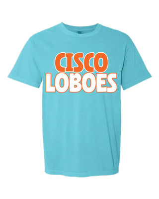 Cisco Loboes Bright Comfort Colors Tee - Cisco Loboes Booster Club
