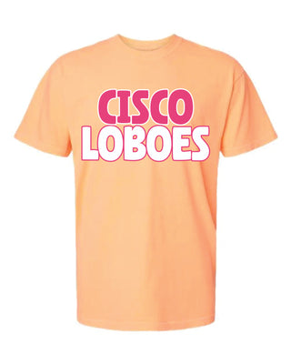 Cisco Loboes Bright Comfort Colors Tee - Cisco Loboes Booster Club