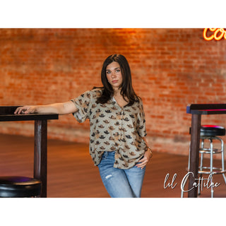 Calamity Hat Short-Sleeve Top