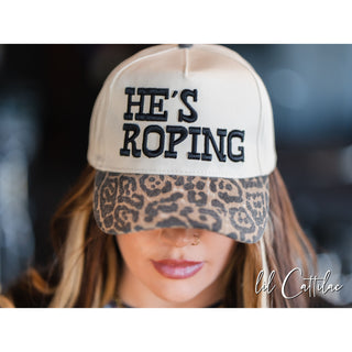 He's Roping Trucker Caps - Lil Cattilac
