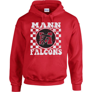 Mann Falcons - Checkered Hoodie