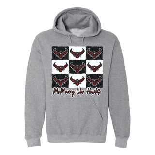 McMurry University War Hawks - 9 Boxes Hoodie