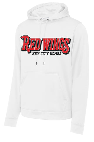 Wylie LL Machine Pitch - Red Wings Hoodie