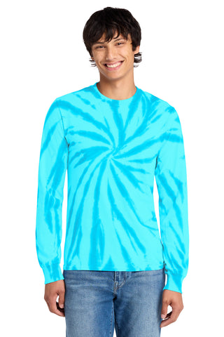 Port & Co® Tie-Dye Long Sleeve Tee.  PC147LS