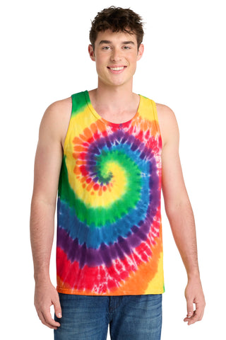 Port & Co® Tie-Dye Tank Top.  PC147TT