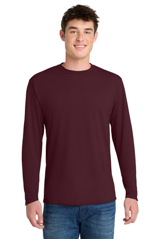 Port & Co® Long Sleeve Performance Blend Tee. PC381LS