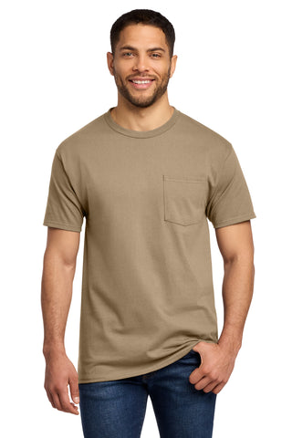 Port & Co® Essential Pocket Tee. PC61P