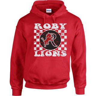 Roby Lions - Checkered Hoodie
