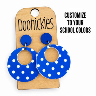 Polka Dot Spirit Double O Dangles