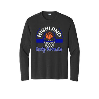 Highland Hornets Booster Club - Lady Hornets Basketball on Black