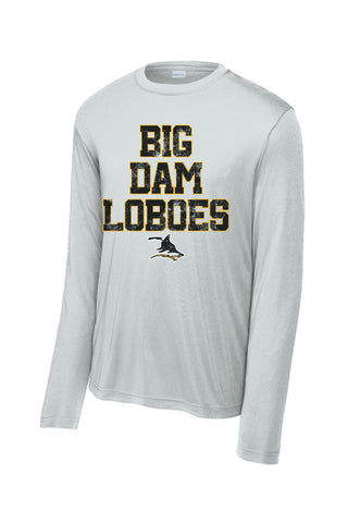 Cisco Loboes Booster Club - Big Dam Loboes on Grey