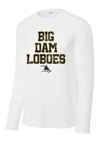 Cisco Loboes Booster Club - Big Dam Loboes on White