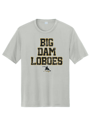 Cisco Loboes Booster Club - Big Dam Loboes on Grey