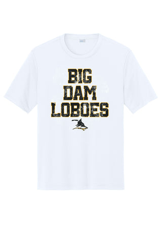 Cisco Loboes Booster Club - Big Dam Loboes on White