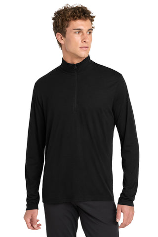 Sport-Tek ® PosiCharge ® Tri-Blend Wicking 1/4-Zip Pullover. ST407
