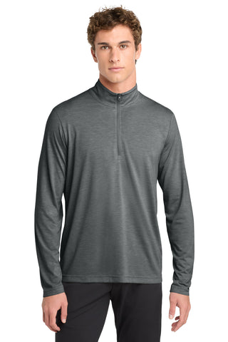 Sport-Tek ® PosiCharge ® Tri-Blend Wicking 1/4-Zip Pullover. ST407