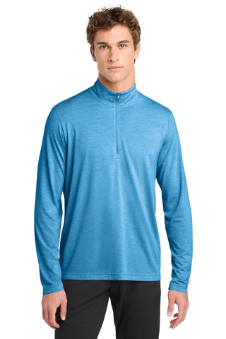 Sport-Tek ® PosiCharge ® Tri-Blend Wicking 1/4-Zip Pullover. ST407