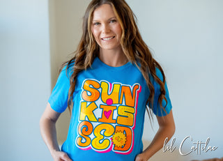 Sunkissed - Neon Summer Tee