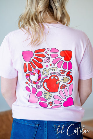 Heart - Valentines CC Pocket Tee