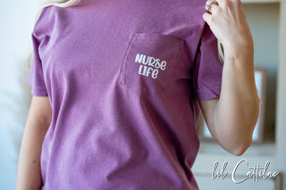 Nurse Life CC Pocket Tee