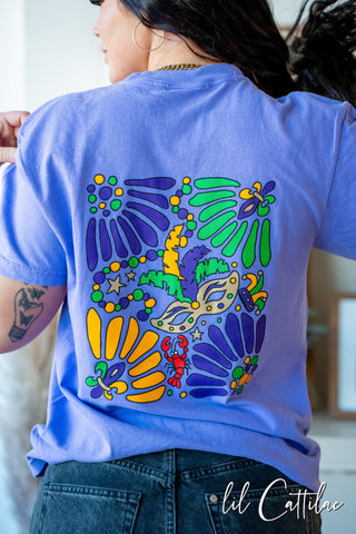 Mardi Gras - CC Pocket Tee