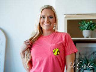 Softball CC Pocket Tee