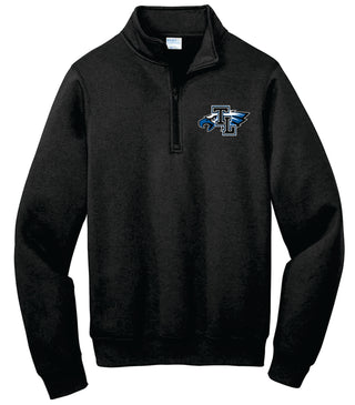 TLCA Eagles - Monogram on 1/4 Zip