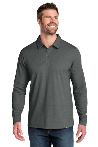 TravisMathew Oceanside Heather Long Sleeve Polo TM1MZ343