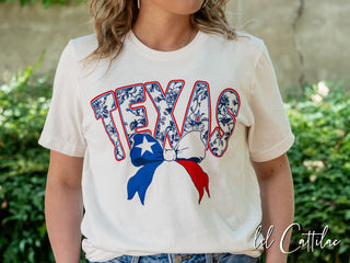 Texas with Bow - Texas Tee