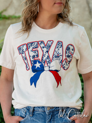 Texas with Bow - Texas Tee
