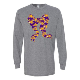 Wylie Bulldogs - Bow Mascot Long Sleeve T-Shirt