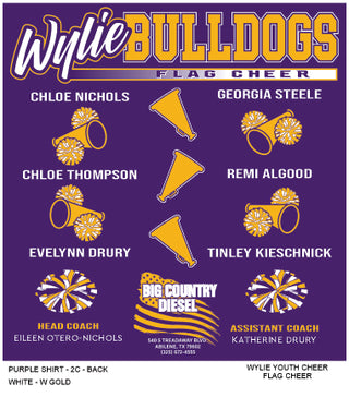 Wylie Youth Cheer - Flag