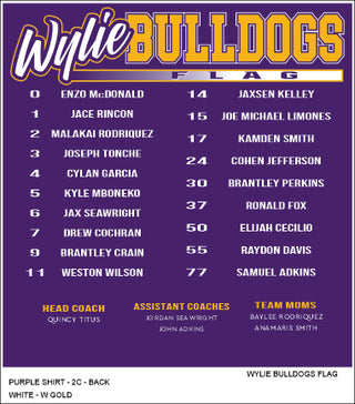 Wylie Youth Football - Flag