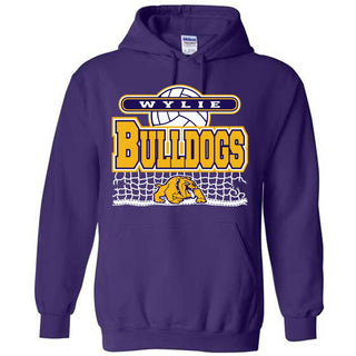 Wylie Bulldogs - Volleyball Hoodie