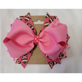 Pink and White Bows