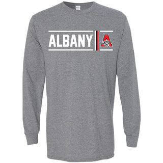 Albany Lions - Simple Stripe Long Sleeve T-Shirt