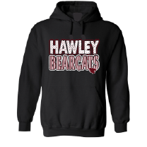 Hawley Bearcats - Stripes & Dots Hoodie