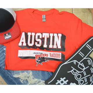 Austin Raiders - Stripe Shadow T-Shirt
