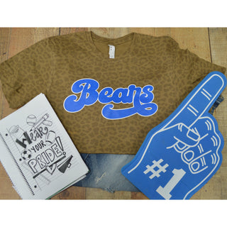Bassetti Bears - Script with Animal Print T-Shirt