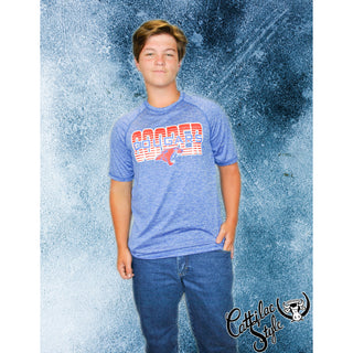 Cooper Cougars - Heather Wicking T-Shirt