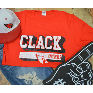 Clack Cardinals - Shadow Stripe T-Shirt