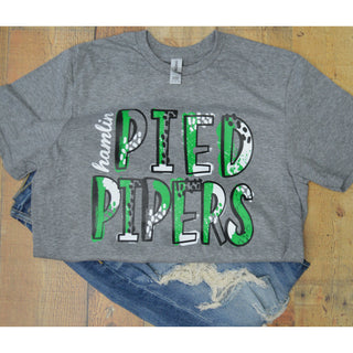 Hamlin Pied Pipers - Splatter T-Shirt