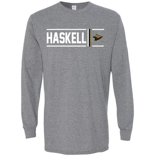 Haskell Indians - Simple Stripe Long Sleeve T-Shirt